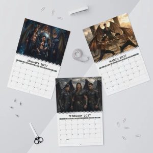 The Bat Boys Acotar Series 2027 Calendar, Gift For Book Lover - Image 5