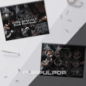 Dark Romance Shirtless Morally Grey 2027 Calendar