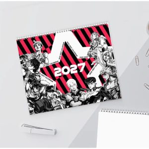 JoJo's Bizarre Adventure Anime Character Calendar 2027 , Best Gift For Anime Fan