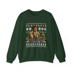 I Found A LiQuor Store & I Drank It Ugly Christmas T-Shirt/Sweatshirt/Hoodie