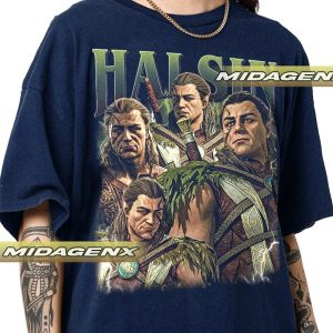 Alternative view of Limited Halsin Baldurs Gate 3 Vintage T-Shirt