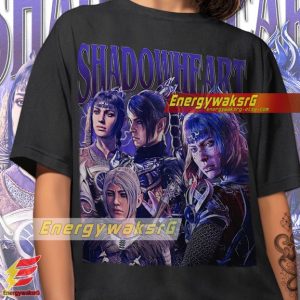Alternative view of Limited Shadowheart Baldurs Gate 3 Vintage T-Shirt