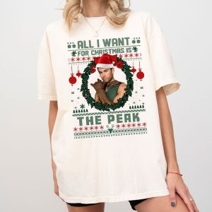 Alternative view of All I Want for Christmas Is The Peak T-Shirt, The Boys Movie
