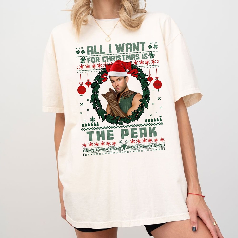 All I Want for Christmas Is The Peak T-Shirt, The Boys Movie - Image 2