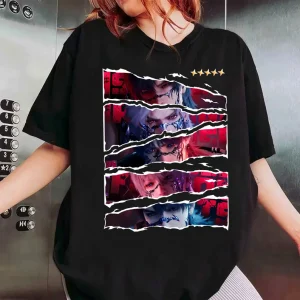 Alternative view of Retro Love And Deepspace T-Shirt