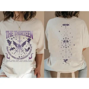 The Thirteen Book 2sides Shirt, Sjmaas Books,Tog Series T-Shirt