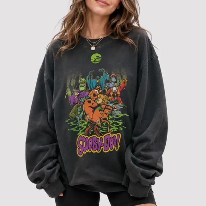 Scooby Doo Vintage Shirt, Halloween T-shirt, Scooby Doo Shirt, Retro Halloween Hoodie