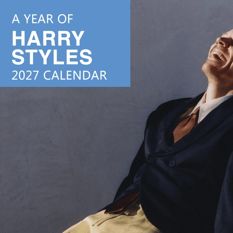 New Harry Styles 2027 Calendar, One Direction Calendar, Celebrity Singer Fan Gift