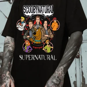 Alternative view of Scoobynatural Supernatural T Shirt