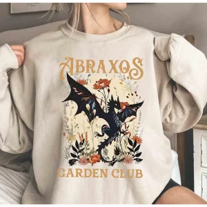Alternative view of Abraxos Manon Sweatshirt, Sjm Book Shirt, Throne of Glass T-Shirt