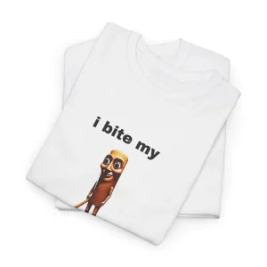 Alternative view of I Bite My Tung It's A Bad Habit T-Shirt