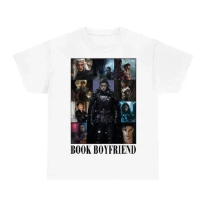 Alternative view of Book Boyfriend Eras Vintage Shirt, Book Boyfriend Romantic Tour Series Sweatshirt