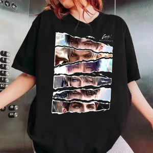 Alternative view of Vintage Eyes Love And Deepspace T-Shirt, Gift For Fan