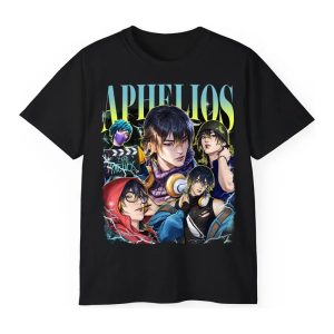 Heartsteel Boy Band T-shirt, Ezreal Sett K'Sante Yone Aphelios Kayn Shirt 100% Cotton Unisex T-shirt - Image 3