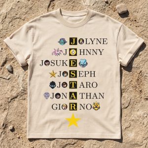 Retro JoJo’s Bizarre Adventure T-Shirt