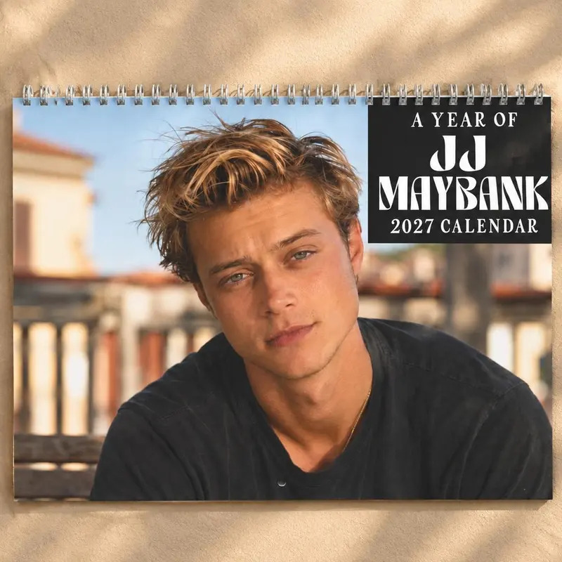 Outer Banks JJ Maybank Photo Calendar 2027, New Year Fan Gift, Unique Holiday Gift