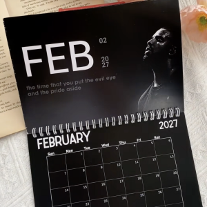2027 Drake Calendar, Wall Decor Home Decor Gift, Lyrics Wall Calendar - Image 3