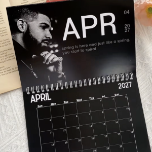 2027 Drake Calendar, Wall Decor Home Decor Gift, Lyrics Wall Calendar - Image 5