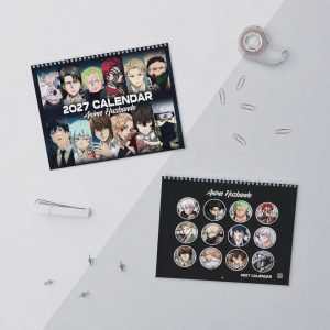 Anime Manga Husbando 2027 Calendar