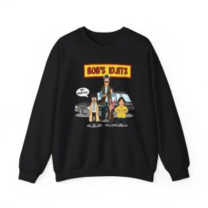 Alternative view of Bobs Burgers IDJITS Supernatural Shirt