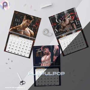 Dark Romance Shirtless Morally Grey 2027 Calendar - Image 4