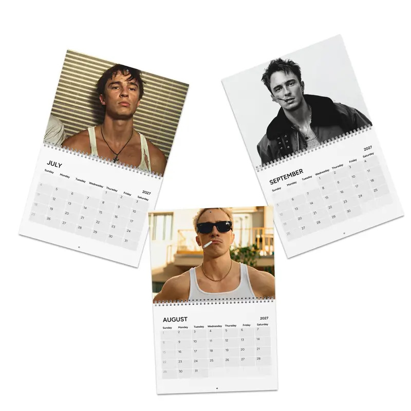 Drew Starkey Calendar 2027 - Rafe Cameron Outer Banks | Drew Starkey Fan Gift, Unique Holiday Gift - Image 3