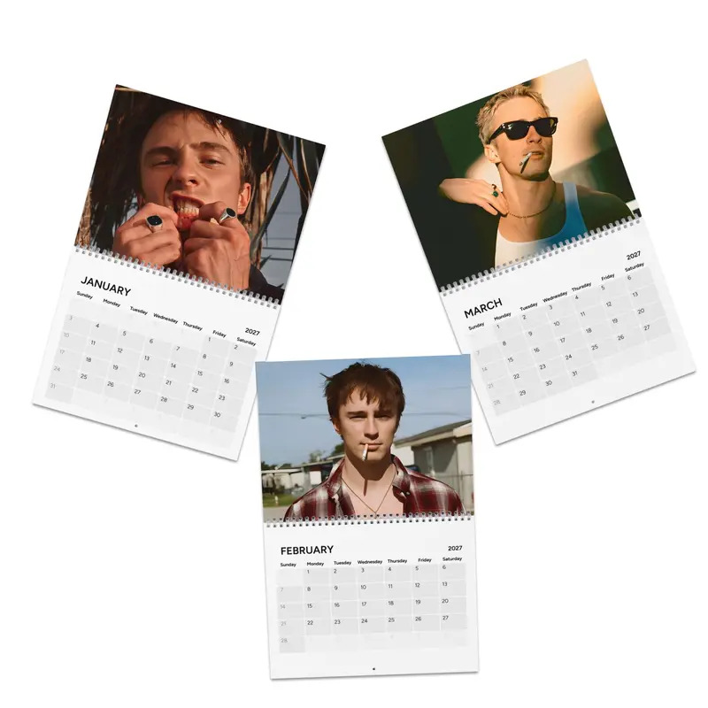 Drew Starkey Calendar 2027 - Rafe Cameron Outer Banks | Drew Starkey Fan Gift, Unique Holiday Gift - Image 4