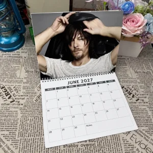 Norman Reedus 2027 Calendar, Celebrity Photo Calendar, TV Star Monthly Calendar - Image 5