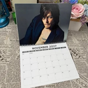 Norman Reedus 2027 Calendar, Celebrity Photo Calendar, TV Star Monthly Calendar - Image 4