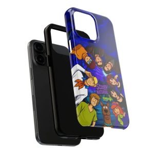 Retro Mystery Cartoon Phone Case, Nostalgic 90s Style iPhone Cover - Image 3