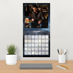 2027 Supernatural Fan Wall Calendar, Dean Winchester Fan Gift - Image 2