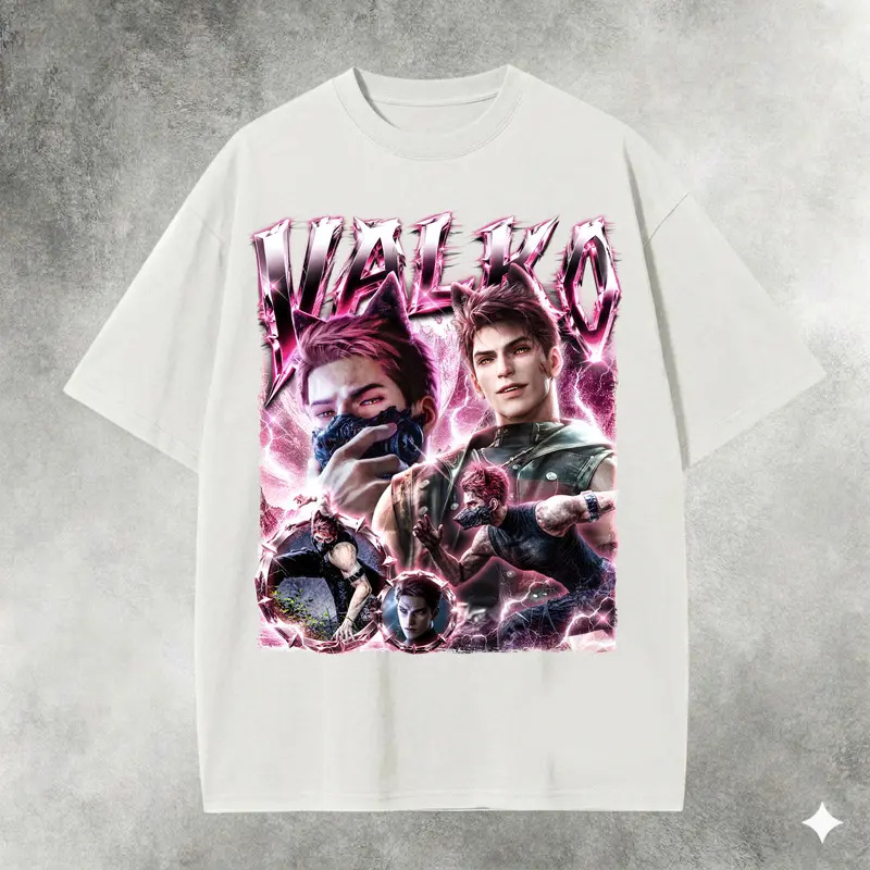 Valko Love and Deepspace T-Shirt, Gift For Women and Man Unisex - Image 2
