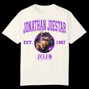 JoJo's Bizarre Adventure Characters Comic Version T-Shirt, Gift For Fan Anime Tee - Image 3