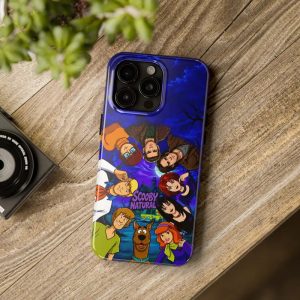 Retro Mystery Cartoon Phone Case, Nostalgic 90s Style iPhone Cover