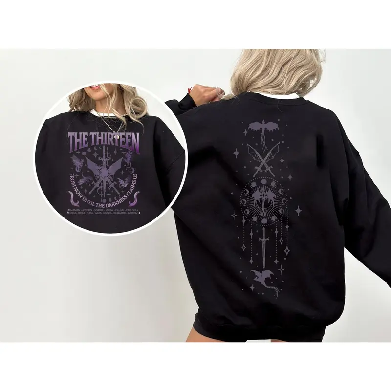 The Thirteen Book 2sides Shirt, Sjmaas Books,Tog Series T-Shirt - Image 2