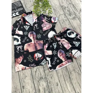 Alternative view of Love and Deepspace Pajamas Set