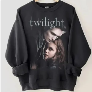 Vintage Edward Cullen Bella Swan T-Shirt, The Twilight Saga Jacob Loca 90s Sweater