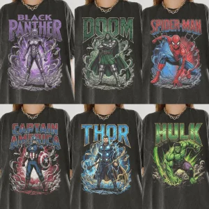 Avengers Doomsday T-Shirt, Marvel Movie Tee, Vintage Superhero