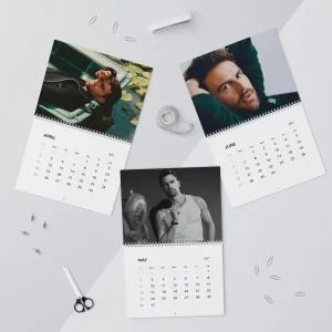 Theo James 2027 Wall Calendar | 12 Month Actor Photo Calendar | Celebrity Fan Gift - Image 4