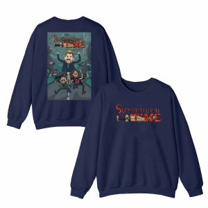 Supernatural x Adventure Time Two-Side Shirt, Sweatshirt And Hoodie - Image 3